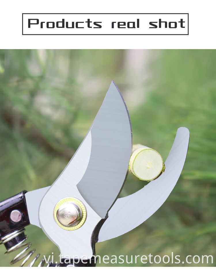Nhà sản xuất cung cấp Lưỡi dao SK5 Đỏ đen bạc vàng Tay cầm kéo cắt cành Kéo cắt cành Kéo cắt tỉa kéo cắt tỉa